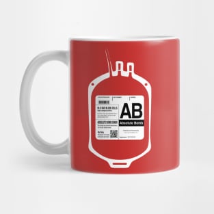 My Bloodtype is AB for Absolute Bomb! Mug